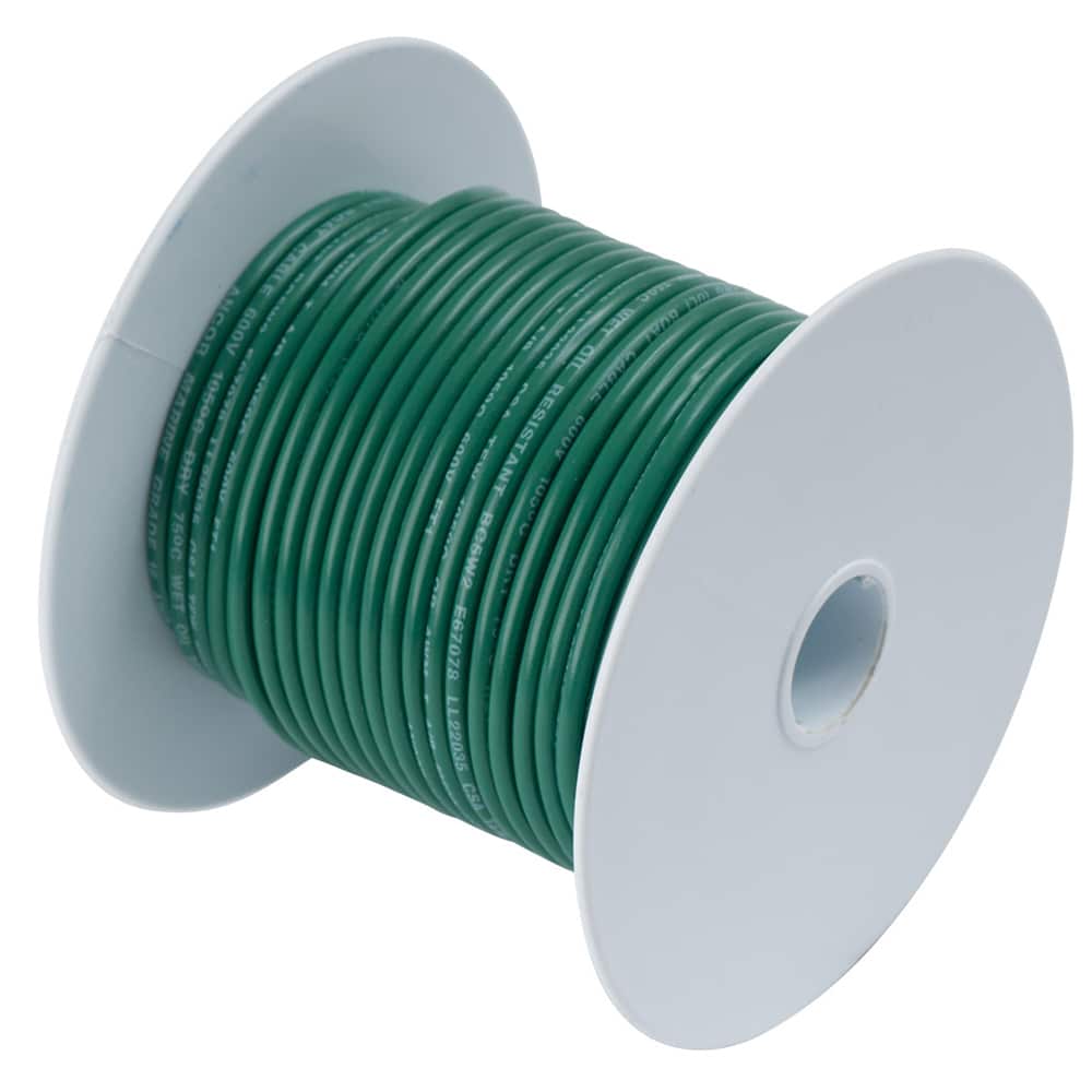 Ancor Green 14 AWG Tinned Copper Wire - 1