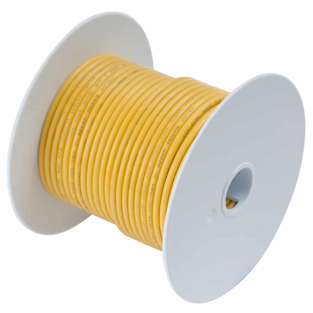 Ancor Yellow 16 AWG Tinned Copper Wire - 1