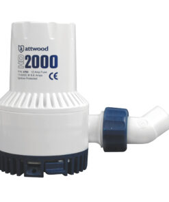 Attwood Heavy-Duty Bilge Pump 2000 Series - 12V - 2000 GPH