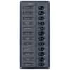 BEP DC Panel - 12-Way - No Meter - Vertical
