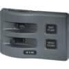 Blue Sea 4303 WeatherDeck® 12V DC Waterproof Switch Panel - 2 Position
