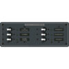 Blue Sea 8097 AC 6 Position Toggle Circuit Breaker Panel - White Switches