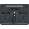 Blue Sea 8357 AC Rotary Switch Panel 65 Ampere 2 Position + OFF