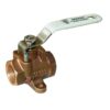 GROCO 3/8" NPT Bronze Inline Fuel Valve