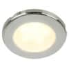 Hella Marine EuroLED 75 3" Round Screw Mount Down Light - Warm White LED - Stainless Steel Rim - 12V