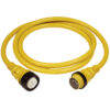 Marinco 50A 125V Shore Power Cable - 25' - Yellow