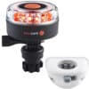 Navisafe Navilight All RED 360° 2NM w/Navimount Base & Vertical Mount - White