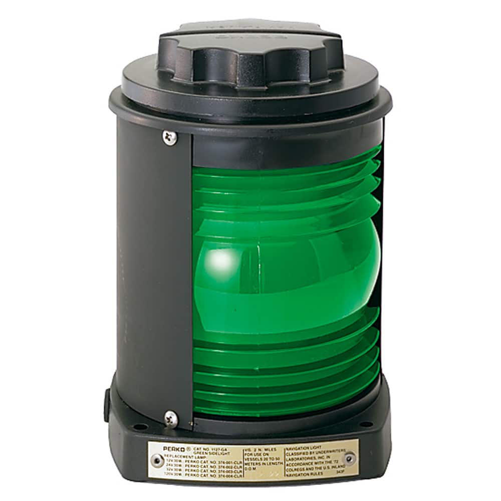 Perko Side Light - Black Plastic
