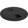 Sea-Dog Screw-Out Deck Plate - Black - 6"