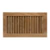 Whitecap Teak Louvered Insert - 16" x 9-1/8" x 3/4"