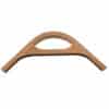 Whitecap Teak Track Corner w/Hand Hold Molding - 3/4"