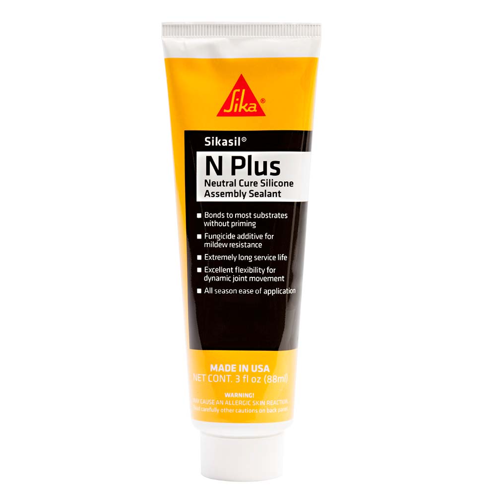Sika Sikasil&reg;-N Plus Clear 10oz w/Nozzle