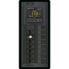 Blue Sea 1504 - 360 Panel - ELCI + 5 Position 120V AC Flat Rocker w/M2 AC Multimeter