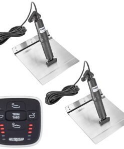 Lectrotab XKA Aluminum Alloy Trim Tab Kit w/MLC-1 Control - 12 x 18