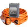 SmartPlug 30 AMP SmartPlug/Twist Type Cordset w/Grey Inlet Cover- 50'