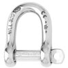 Wichard Not Self-Locking D Shackle - 14mm Diameter - 9/16"