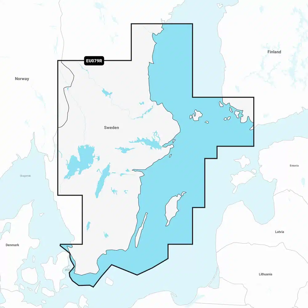 Garmin Navionics+ NSEU079R - Sweden