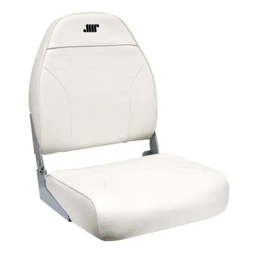 Wise Standard High-Back Fishing Seat - White