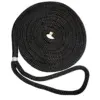 New England Ropes 3/4" Double Braid Dock Line - Black - 50'