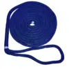 New England Ropes 3/4" Double Braid Dock Line - Blue w/Tracer - 50'
