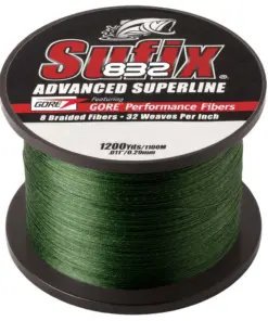 Sufix 832&reg; Advanced Superline&reg; Braid - 20lb - Low-Vis Green - 1200 yds