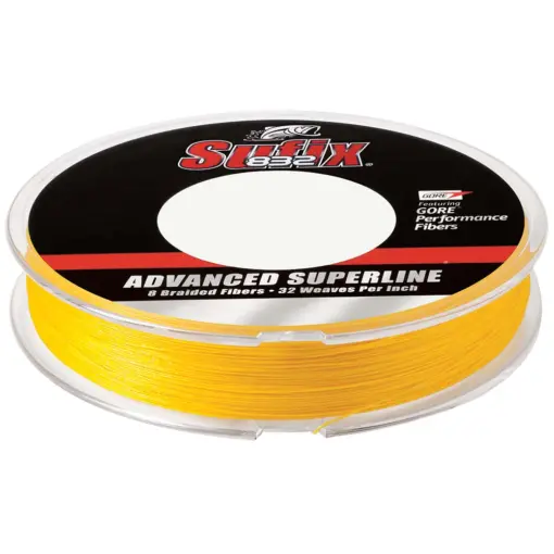 Sufix 832® Advanced Superline® Braid - 30lb - Hi-Vis Yellow - 300 yds