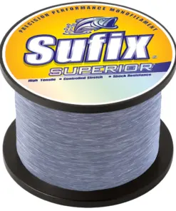 Sufix Superior Smoke Blue Monofilament - 60lb - 3655 yds