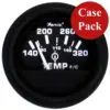 Faria 2" Heavy-Duty Oil Temp Gauge (140-320 F/C) - Black *Bulk Case of 24*