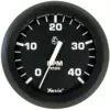 Faria 4" Tachometer Euro Style Black w/White Letters 4000RPM Diesel Mechanical Take Off & Variable Ratio Alt.