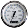 Faria Chesapeake White SS 4" Tachometer w/Suzuki Monitor - 7000 RPM (Gas) (Suzuki Outboard)