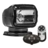 Golight Radioray GT Series Permanent Mount - Black Halogen - Wireless Handheld & Wireless Dash Mount Remotes