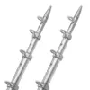 TACO 18' Telescopic Outrigger Poles HD 1-½" - Silver/Silver