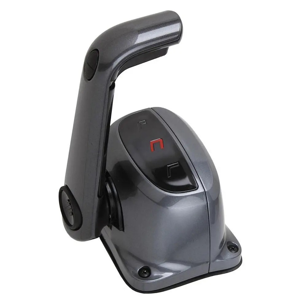 Uflex&nbsp;Single Lever Top Mount Control w/Neutral Lock & Trim Switch - Black
