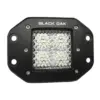 Black Oak 2" Flush Mount LED Pod Light - Diffused Optics - Black Housing - Pro Series 3.0