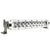 Black Oak Pro Series 3.0 Single Row 10" LED Light Bar - Combo Optics - White Housing