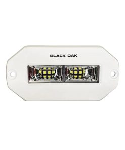 Black Oak 4" Marine Flush Mount Spreader Light - White Housing - Pro Series 3.0