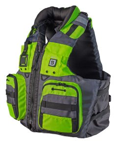 Bluestorm Classic Adult Fishing Life Jacket - Hi-Vis - S/M