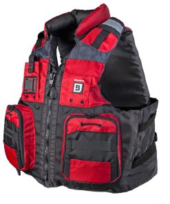 Bluestorm Classic Adult Fishing Life Jacket - Nitro Red - S/M