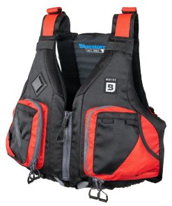 Bluestorm Motive Kayak Fishing Vest - Nitro Red - 2XL/3XL