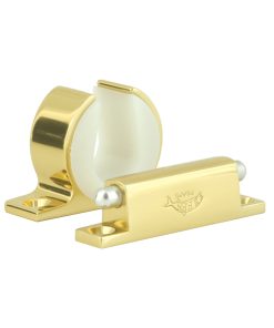 Lee's Rod and Reel Hanger Set - Penn International 80 - Bright Gold