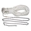 Lewmar Anchor Rode 15’ 5/16” G4 Chain w/150’ 5/8” Rope w/Shackle