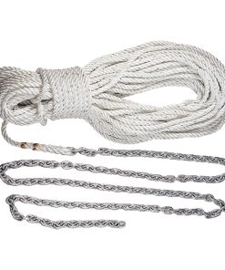 Lewmar Anchor Rode 15’ 5/16” G4 Chain w/150’ 5/8” Rope w/Shackle