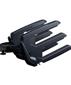 PTM Edge ClampForce 3.0 Clamping Wake Board Rack - Pair - Black