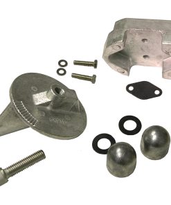 Performance Metals Mercruiser Alpha 1 Gen 1 Complete Anode Kit (No Power Steering) - Aluminum