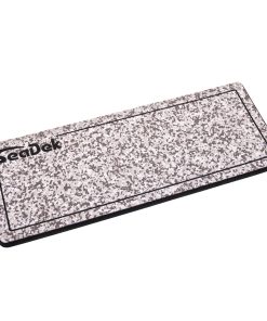 SeaDek 16” x 39" 20mm Dual Density Large Helm Pad w/SeaDek Logo - Brushed Texture - Snow Camo/Black (406.4mm x 990.6mm x 20mm)