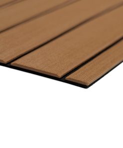 SeaDek 40" x 80" 6mm Teak Full Sheet - Brushed Texture - Brown/Black (1016mm x 2032mm x 6mm)