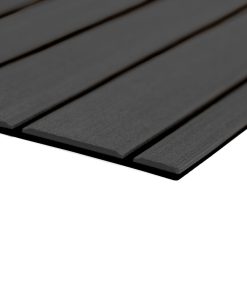 SeaDek 40" x 80" 6mm Teak Full Sheet - Brushed Texture - Dark Grey/Black (1016mm x 2032mm x 6mm)