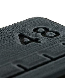 SeaDek 48&rdquo; Routed Ruler - 6mm - Brushed Texture - Dark Grey/Black