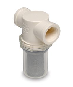 Shurflo by Pentair 1-1/4" Raw Water Strainer w/Bracket & Fittings - 20 Mesh