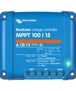 Victron BlueSolar MPPT Charge Controller - 100V - 15AMP - UL Approved